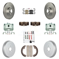 Transit Auto KCG-101438N Disc Brake Kit for 2003-2007 Pontiac Vibe, Toyota Matrix - Front and Rear product image