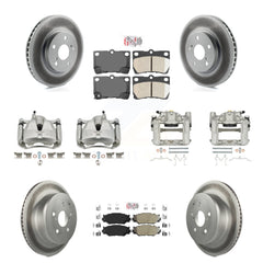 Transit Auto KCG-101461N Disc Brake Kit for 2010-2013 Lexus IS250 - Front and Rear product image