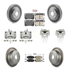 Transit Auto KCG-101462N Disc Brake Kit for 2006-2009 Lexus IS250 - Front and Rear product image