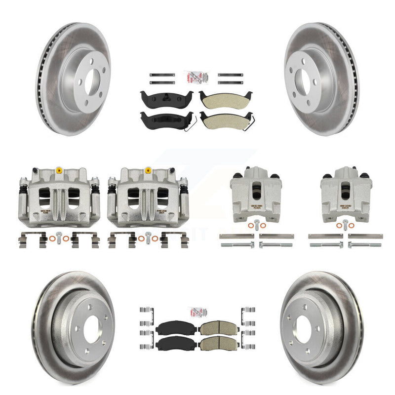 Transit Auto KCG-101463N Disc Brake Kit for 2010-2011 Ford Ranger - Front and Rear product image