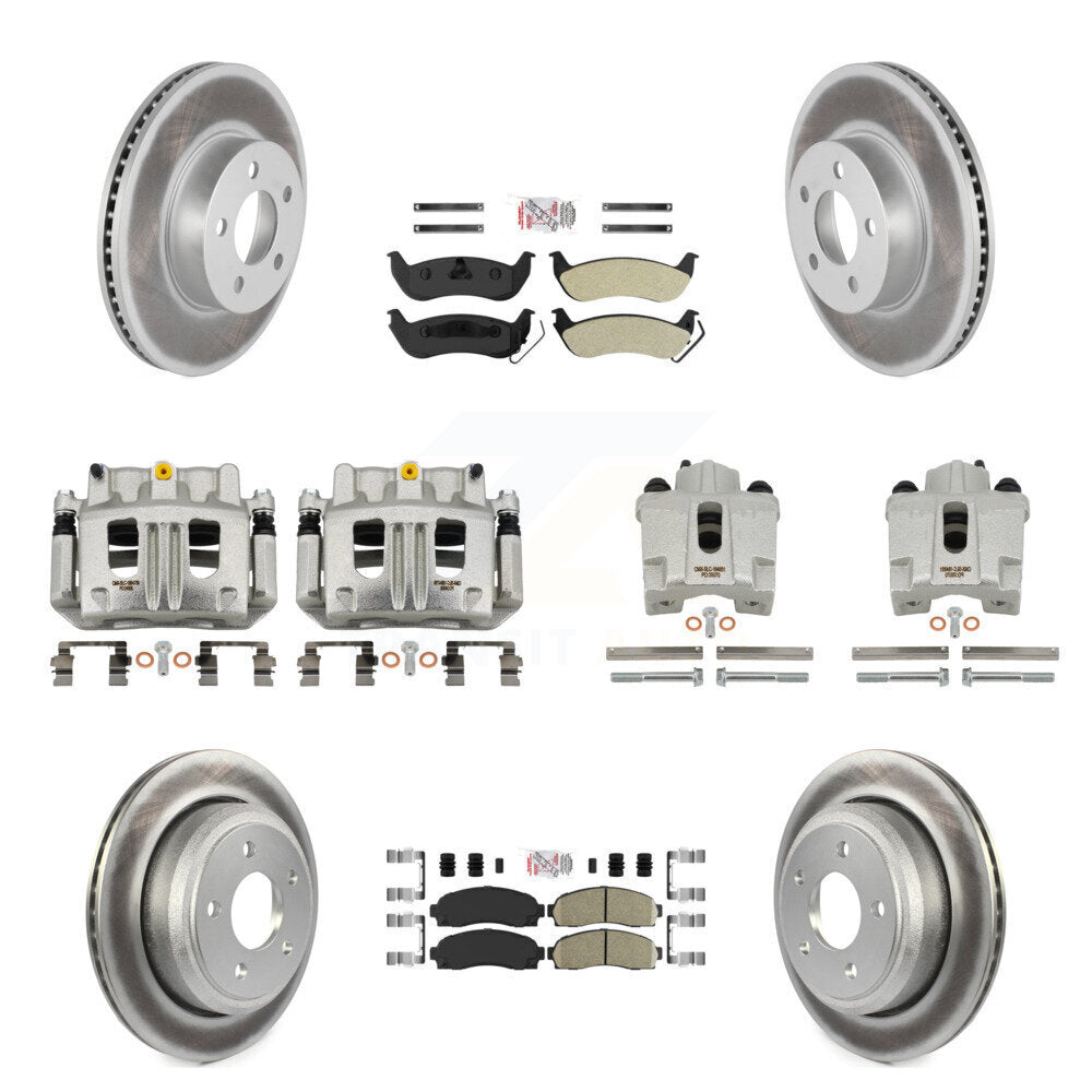 Transit Auto KCG-101464N Disc Brake Kit for 2010-2011 Ford Ranger - Front and Rear product image