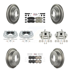 Transit Auto KCG-101468N Disc Brake Kit for 2010-2015 Lexus GX460, Toyota 4Runner - Front and Rear product image