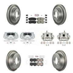 Transit Auto KCG-101470N Disc Brake Kit for 2010-2015 Lexus GX460, Toyota 4Runner - Front and Rear product image