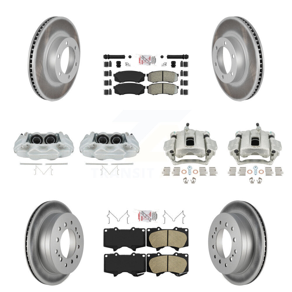 Transit Auto KCG-101471N Disc Brake Kit for 2003-2009 Lexus GX470 - Front and Rear product image