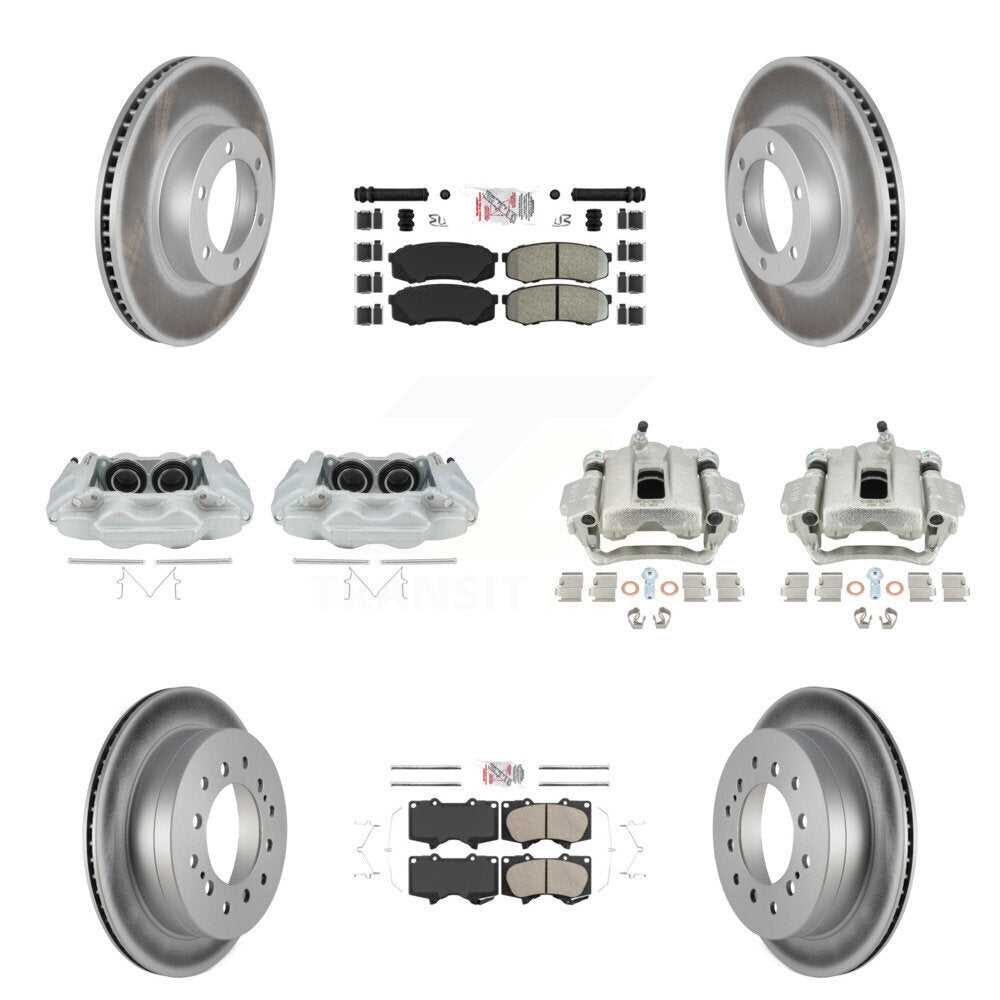 Transit Auto KCG-101472N Disc Brake Kit for 2003-2009 Lexus GX470 - Front and Rear product image