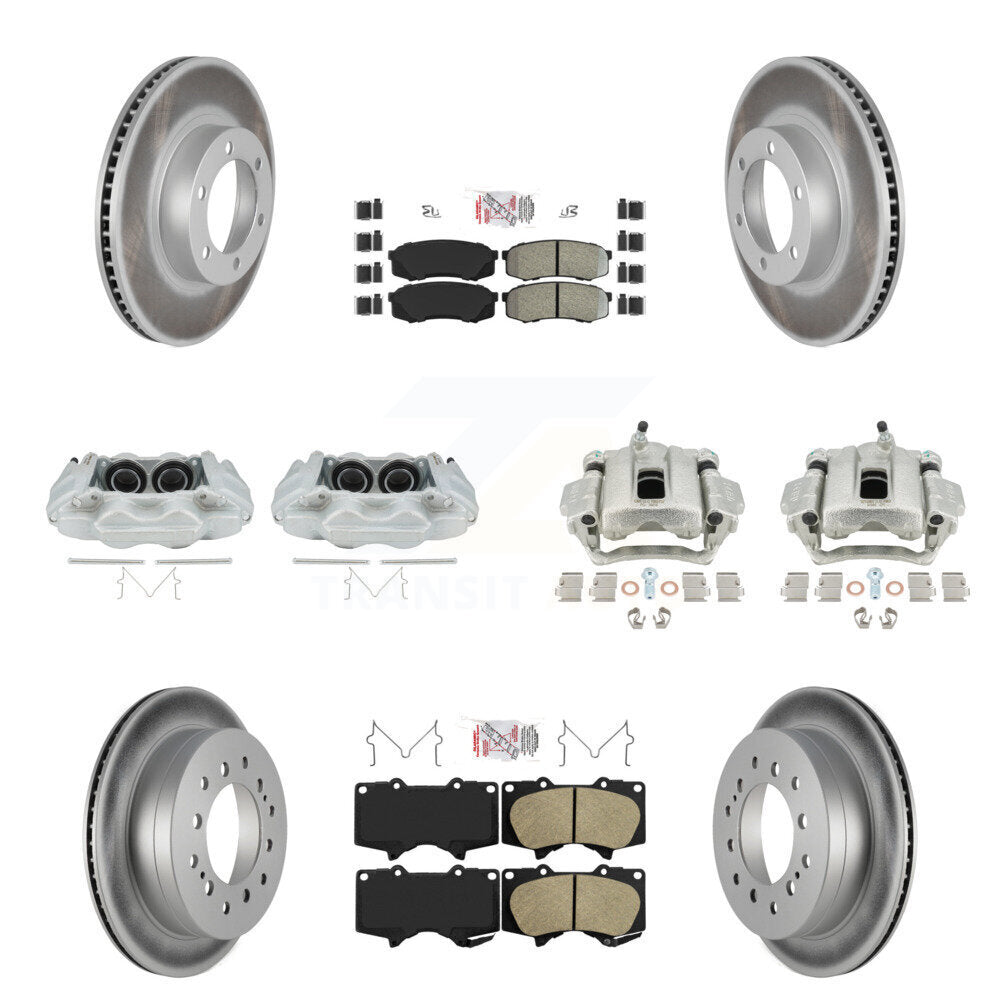 Transit Auto KCG-101473N Disc Brake Kit for 2003-2009 Lexus GX470 - Front and Rear product image
