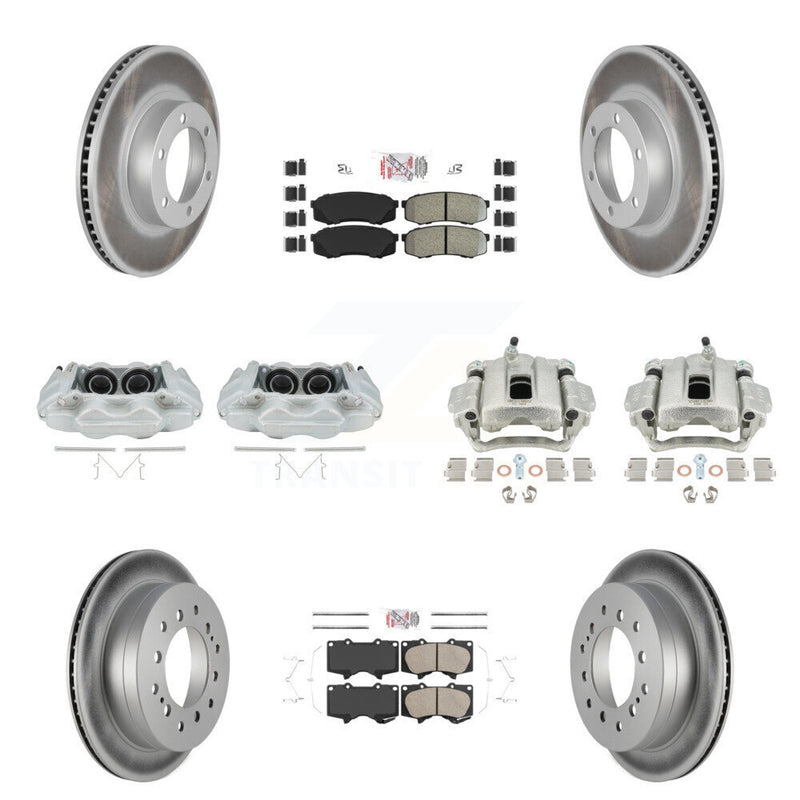 Transit Auto KCG-101474N Disc Brake Kit for 2003-2009 Lexus GX470 - Front and Rear product image