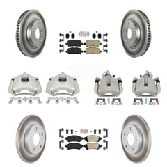 Transit Auto KCG-101475N Disc Brake Kit for 2005-2009 Buick Allure, Buick LaCrosse, Pontiac Grand Prix - Front and Rear product image