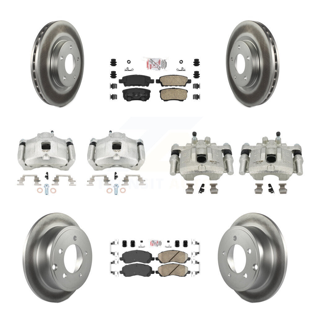 Transit Auto KCG-101479N Disc Brake Kit for 2007-2017 Chrysler 200, Dodge Caliber, Dodge Avenger & more - Front and Rear product image