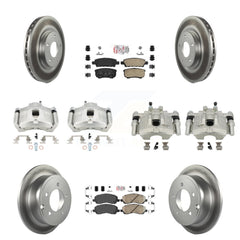 Transit Auto KCG-101479N Disc Brake Kit for 2007-2017 Chrysler 200, Dodge Caliber, Dodge Avenger & more - Front and Rear product image