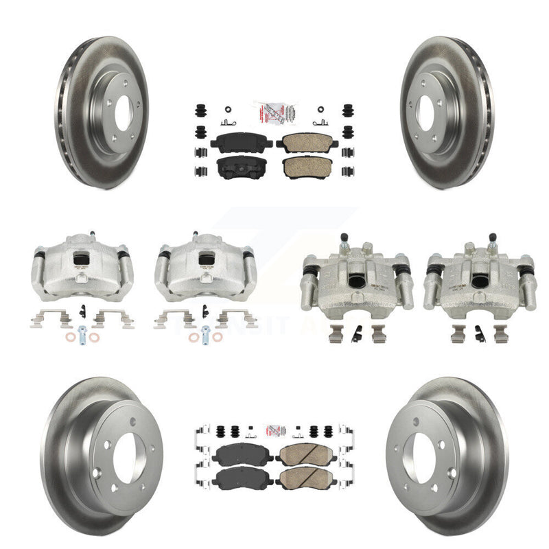 Transit Auto KCG-101479N Disc Brake Kit for 2007-2017 Chrysler 200, Dodge Caliber, Dodge Avenger & more - Front and Rear product image