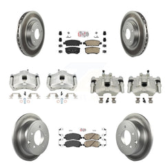 Transit Auto KCG-101480N Disc Brake Kit for 2007-2017 Chrysler 200, Dodge Caliber, Dodge Avenger & more - Front and Rear product image