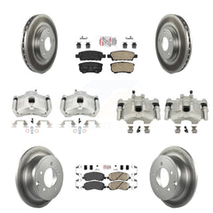 Transit Auto KCG-101481N Disc Brake Kit for 2007-2017 Chrysler 200, Dodge Caliber, Dodge Avenger & more - Front and Rear product image