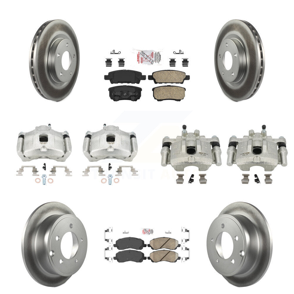 Transit Auto KCG-101482N Disc Brake Kit for 2007-2017 Chrysler 200, Dodge Caliber, Dodge Avenger & more - Front and Rear product image