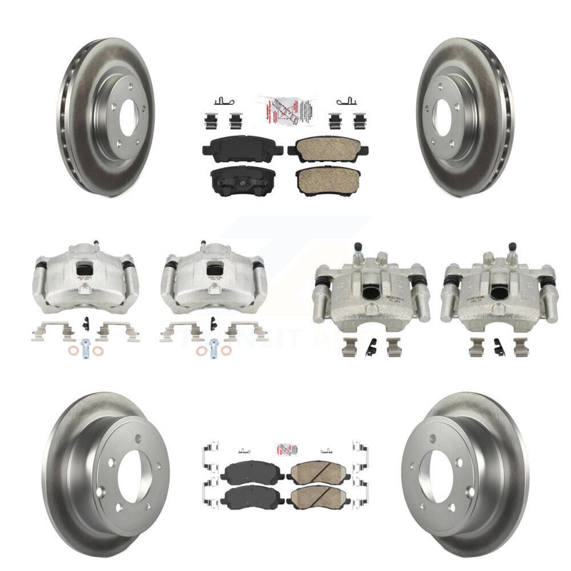 Transit Auto KCG-101482N Disc Brake Kit for 2007-2017 Chrysler 200, Dodge Caliber, Dodge Avenger & more - Front and Rear product image