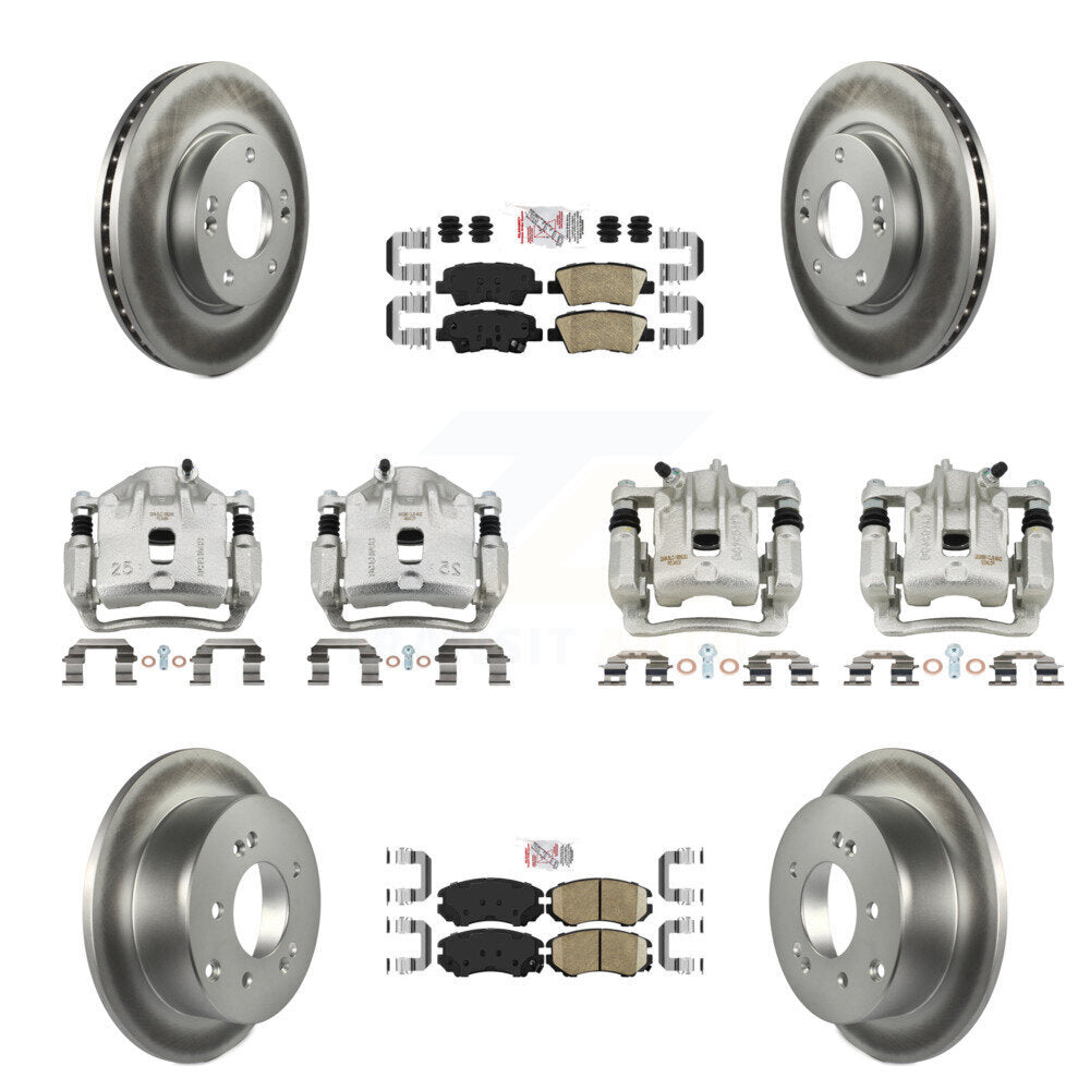 Transit Auto KCG-101498N Disc Brake Kit for 2012-2013 Kia Soul - Front and Rear product image