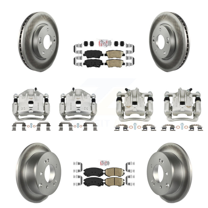 Transit Auto KCG-101498N Disc Brake Kit for 2012-2013 Kia Soul - Front and Rear product image