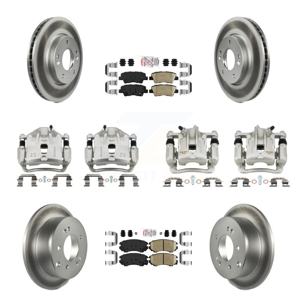 Transit Auto KCG-101501N Disc Brake Kit for 2010-2011 Kia Soul - Front and Rear product image