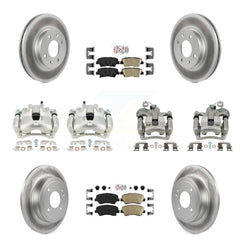 Transit Auto KCG-101503N Disc Brake Kit for 2012-2016 Hyundai Accent - Front and Rear product image