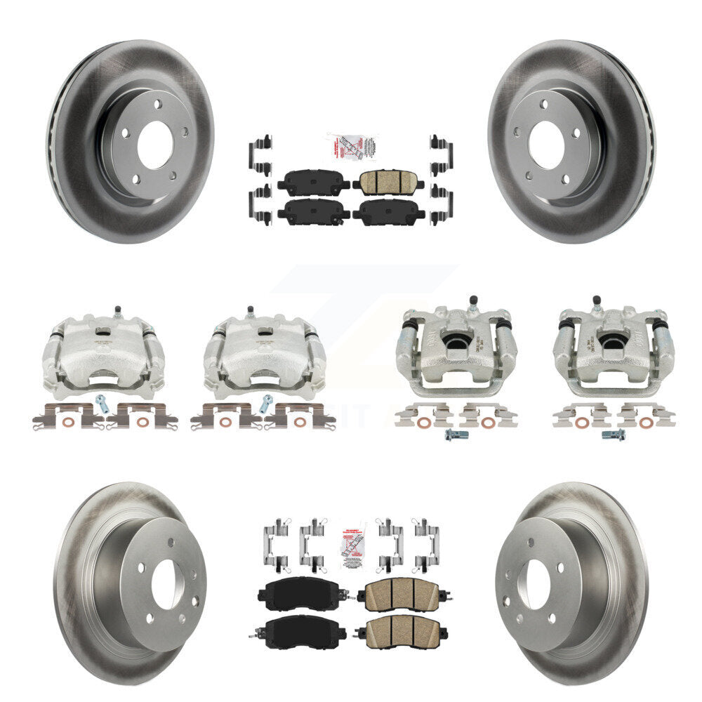 Transit Auto KCG-101508N Disc Brake Kit for 2013-2018 Nissan Altima - Front and Rear product image