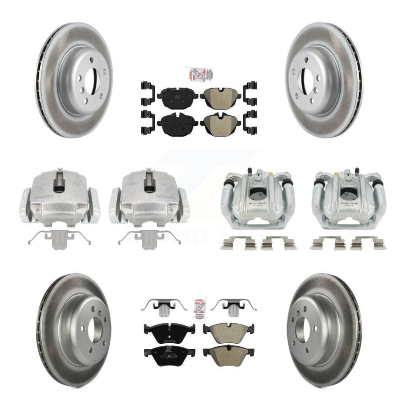 Transit Auto KCG-101511N Disc Brake Kit for 2011-2016 BMW 528i xDrive, BMW 528i - Front and Rear product image