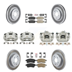 Transit Auto KCG-101517N Disc Brake Kit for 2011-2016 Chevrolet Cruze Limited, Chevrolet Cruze - Front and Rear product image