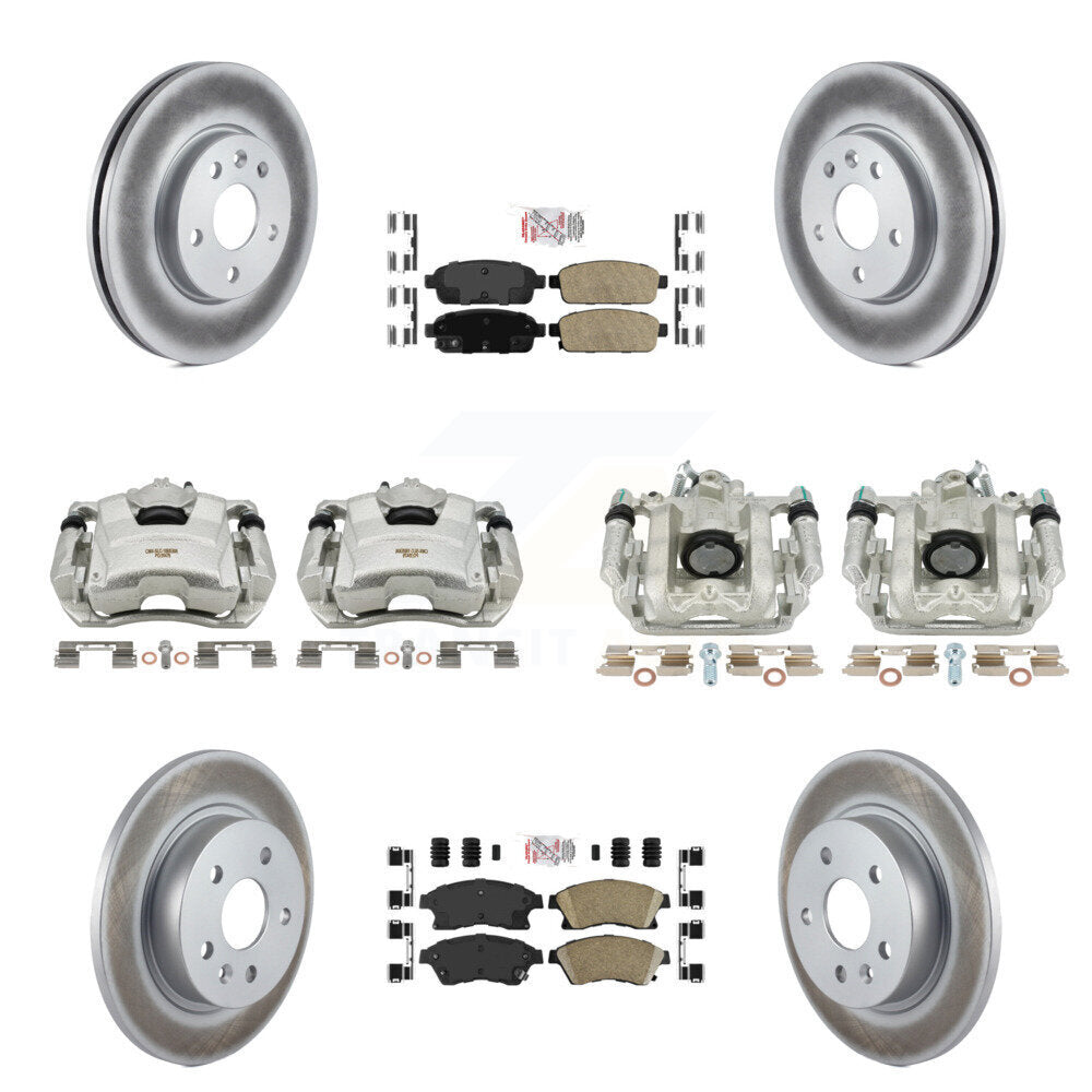 Transit Auto KCG-101518N Disc Brake Kit for 2011-2016 Chevrolet Cruze Limited, Chevrolet Cruze - Front and Rear product image
