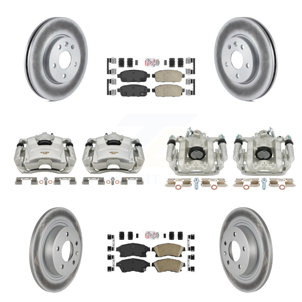 Transit Auto KCG-101520N Disc Brake Kit for 2013 Chevrolet Cruze - Front and Rear product image