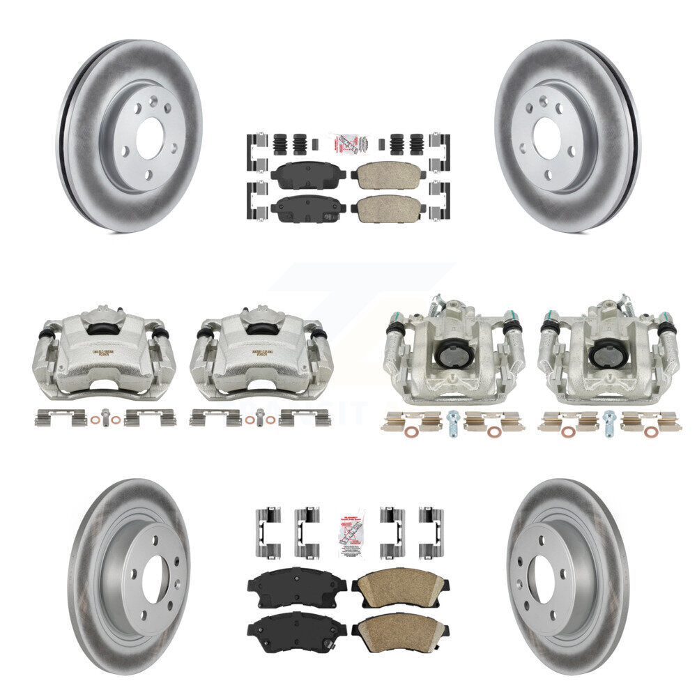 Transit Auto KCG-101521N Disc Brake Kit for 2013 Chevrolet Cruze - Front and Rear product image