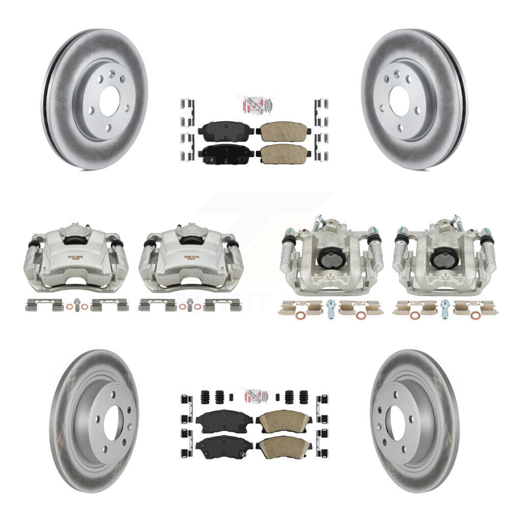 Transit Auto KCG-101522N Disc Brake Kit for 2013 Chevrolet Cruze - Front and Rear product image