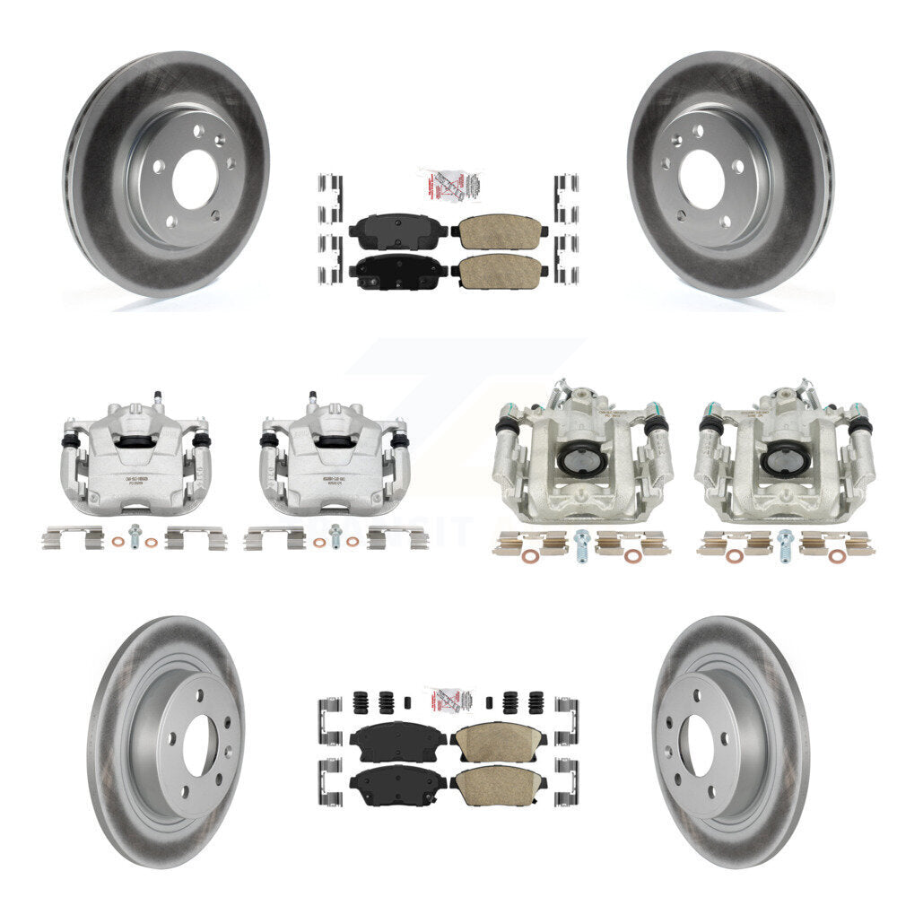 Transit Auto KCG-101526N Disc Brake Kit for 2011-2015 Chevrolet Cruze, Chevrolet Orlando, Chevrolet Volt - Front and Rear product image