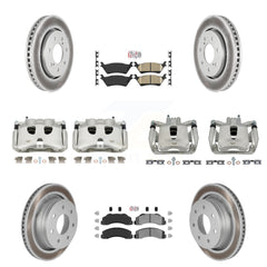 Transit Auto KCG-101529N Disc Brake Kit for 2012-2014 Ford F-150 - Front and Rear product image