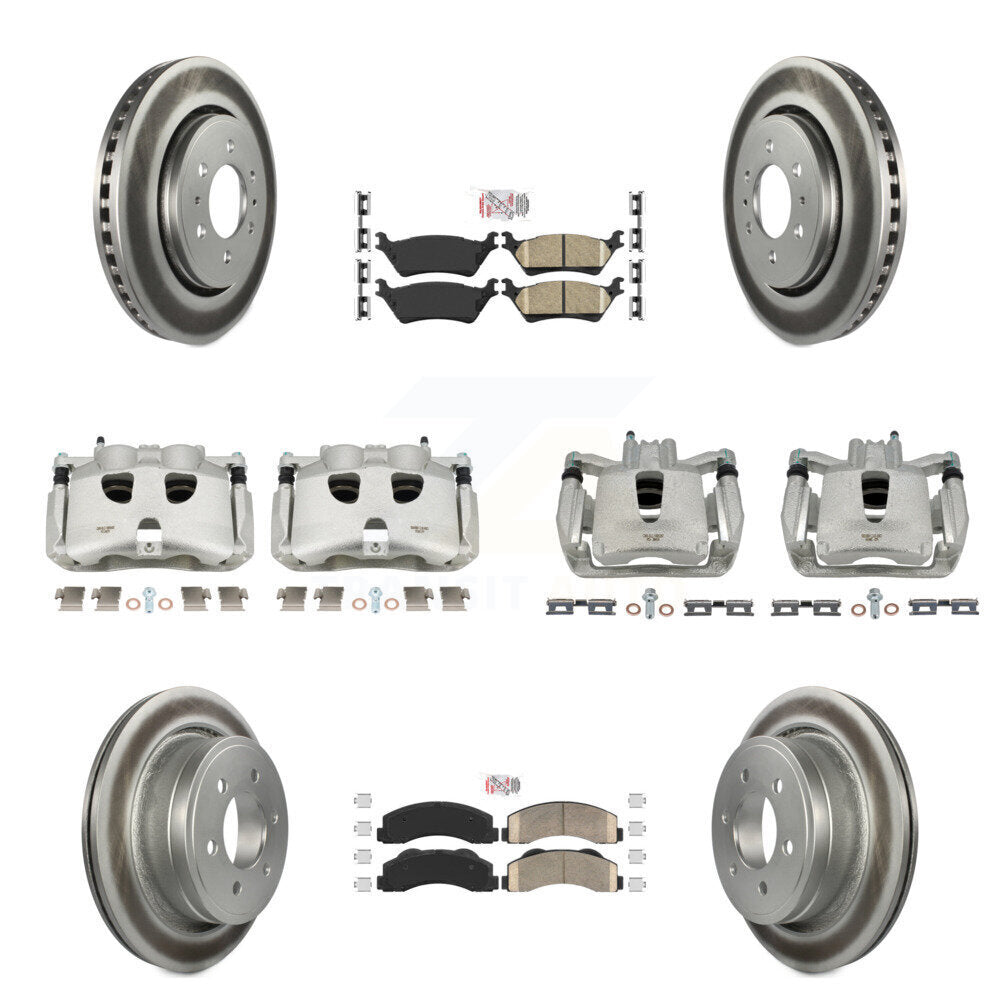 Transit Auto KCG-101530N Disc Brake Kit for 2012-2017 Ford F-150 - Front and Rear product image