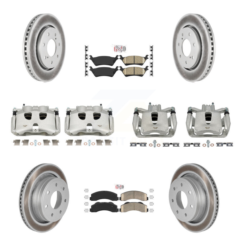 Transit Auto KCG-101531N Disc Brake Kit for 2012-2014 Ford F-150 - Front and Rear product image