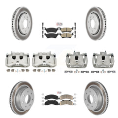 Transit Auto KCG-101531N Disc Brake Kit for 2012-2014 Ford F-150 - Front and Rear product image
