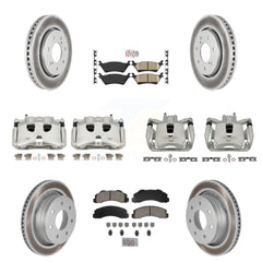 Transit Auto KCG-101533N Disc Brake Kit for 2012-2014 Ford F-150 - Front and Rear product image