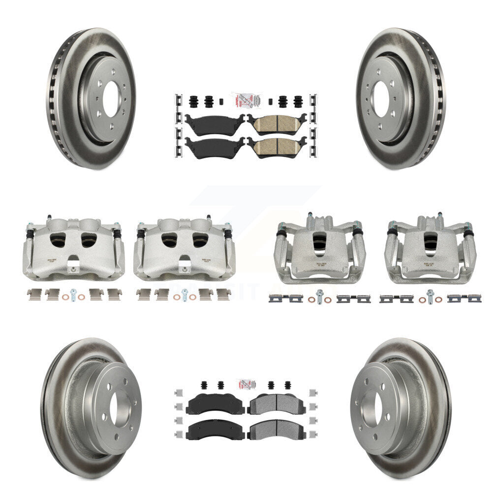 Transit Auto KCG-101534N Disc Brake Kit for 2012-2017 Ford F-150 - Front and Rear product image