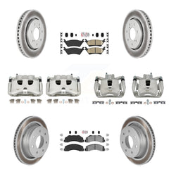 Transit Auto KCG-101535N Disc Brake Kit for 2012-2014 Ford F-150 - Front and Rear product image
