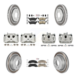 Transit Auto KCG-101537N Disc Brake Kit for 2012-2014 Ford F-150 - Front and Rear product image