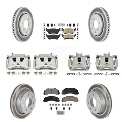 Transit Auto KCG-101539N Disc Brake Kit for 2012-2014 Ford F-150 - Front and Rear product image