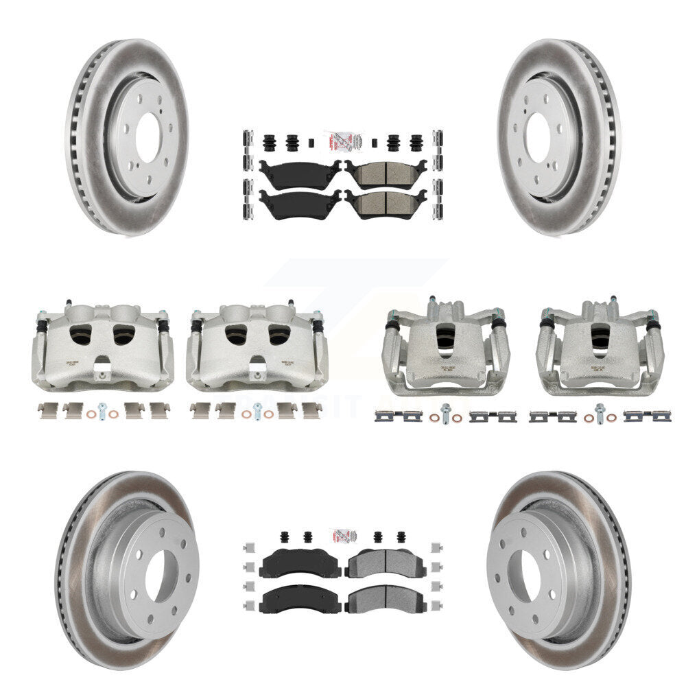 Transit Auto KCG-101541N Disc Brake Kit for 2012-2014 Ford F-150 - Front and Rear product image