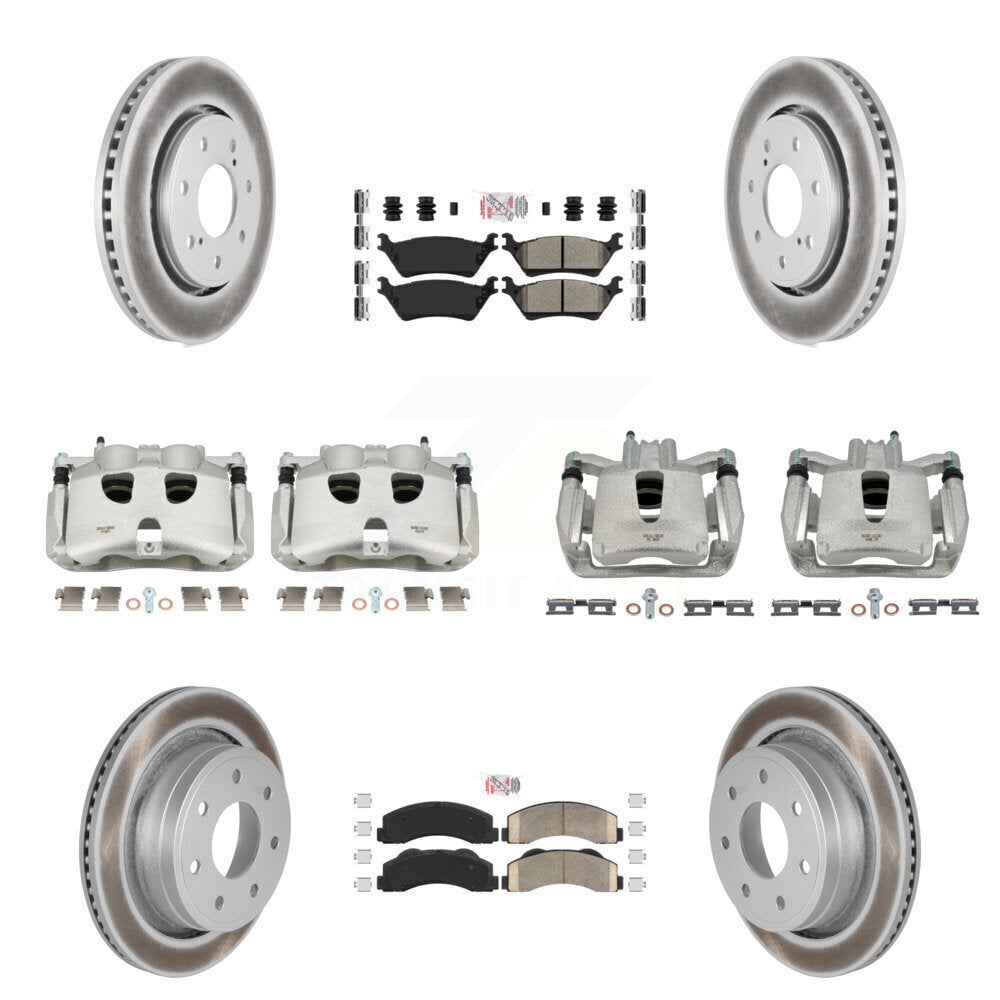 Transit Auto KCG-101543N Disc Brake Kit for 2012-2014 Ford F-150 - Front and Rear product image