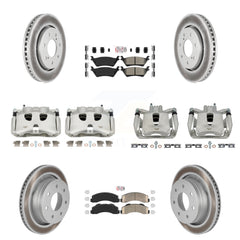 Transit Auto KCG-101543N Disc Brake Kit for 2012-2014 Ford F-150 - Front and Rear product image