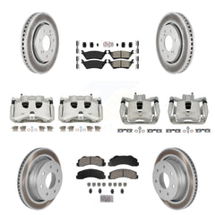 Transit Auto KCG-101545N Disc Brake Kit for 2012-2014 Ford F-150 - Front and Rear product image