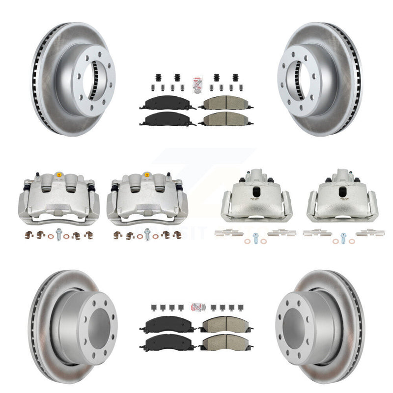 Transit Auto KCG-101547N Disc Brake Kit for 2012 Ram 1500 - Front and Rear product image