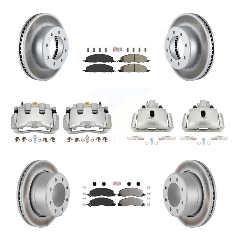 Transit Auto KCG-101548N Disc Brake Kit for 2012 Ram 1500 - Front and Rear product image