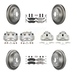 Transit Auto KCG-101550N Disc Brake Kit for 2009-2022 Ram 1500 Classic, Ram 1500, Dodge Ram 1500 - Front and Rear product image