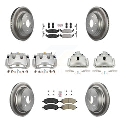 Transit Auto KCG-101552N Disc Brake Kit for 2009-2022 Ram 1500 Classic, Ram 1500, Dodge Ram 1500 - Front and Rear product image
