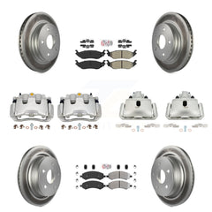 Transit Auto KCG-101553N Disc Brake Kit for 2009-2022 Ram 1500 Classic, Ram 1500, Dodge Ram 1500 - Front and Rear product image
