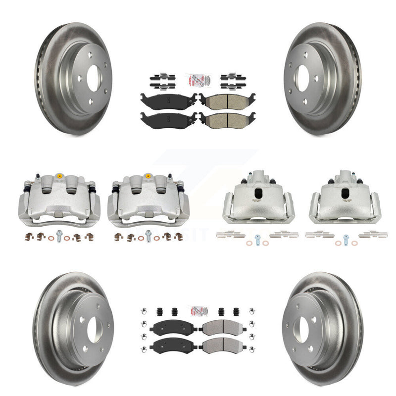 Transit Auto KCG-101553N Disc Brake Kit for 2009-2022 Ram 1500 Classic, Ram 1500, Dodge Ram 1500 - Front and Rear product image